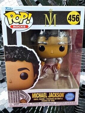 Funko Pop! Vinyl: Michael Jackson # 456 (Nib) With Pop Protector